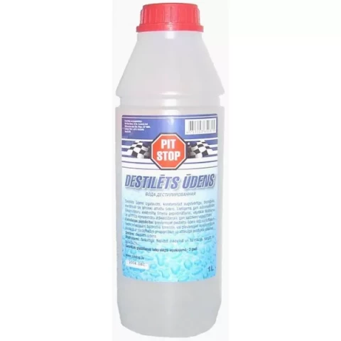 Pistop Distilled Water 1L