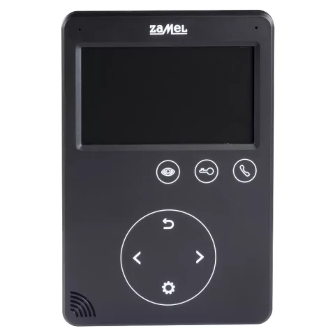 4,3" video monitors ZAMEL skārienjūtīgs melns