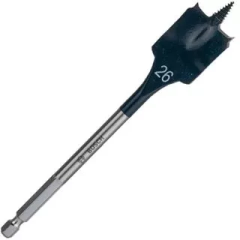 Перовое сверло Self Cut Speed, с шестигранным хвостовиком 26 x 152 mm