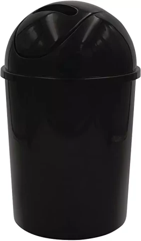 Ridder Waste Basket, polypropylene (PP), Black 5L
