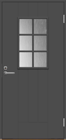 Exterior door 13 B015 10x21 GRAY NCS S 7502-B Right