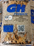 Wood pellets D 6mm, 15kg EN Plus A1 (1pallet/70 sacks)
