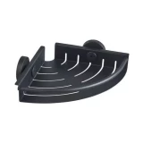 BOSTON corner shower basket,5x19,5x19,5c,black