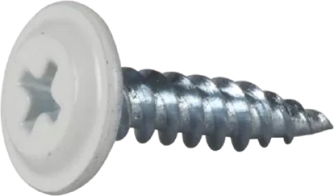 Монтажный шуруп Essves белый 4,2x19 RAL9010 250шт/уп, 573619