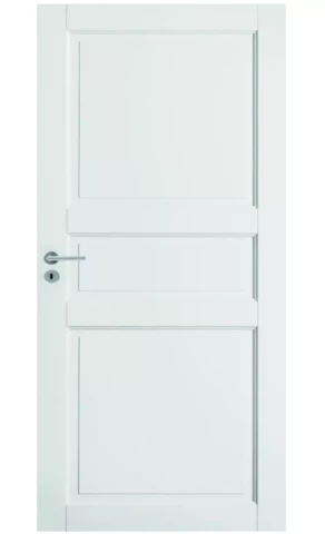 Двери влагостойкые для ванной Bath 1RVK 10x21 с каркасом, белые