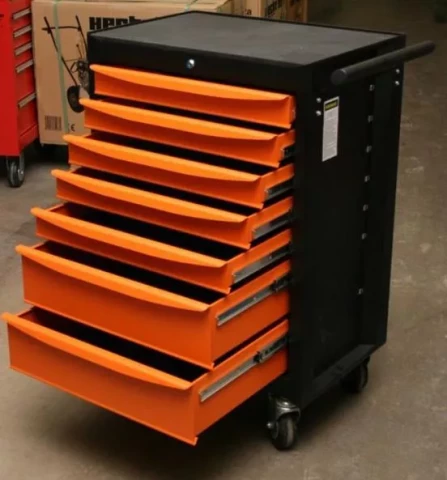 Skapis instrumentiem 730x515x915, oranžs