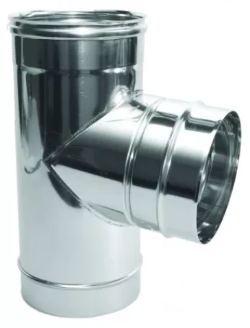 Trejgabals 85° D130mm nerūsējošā tērauda , apaļa xx