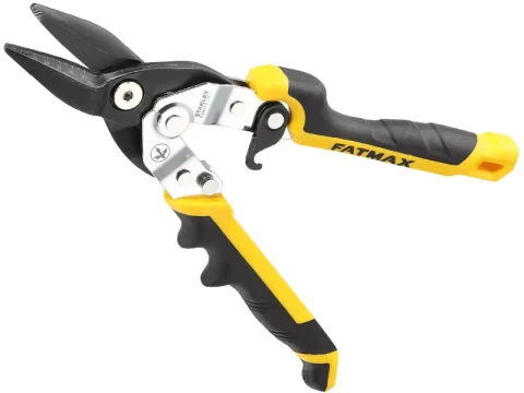 Metāla šķēres Stanley Taisnās  250mm Fatmax Ergo
