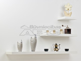 Floating shelf white 60x24cm