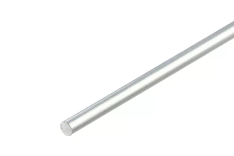 Profils alumīnija 10mm 2m sudraba apaļstienis