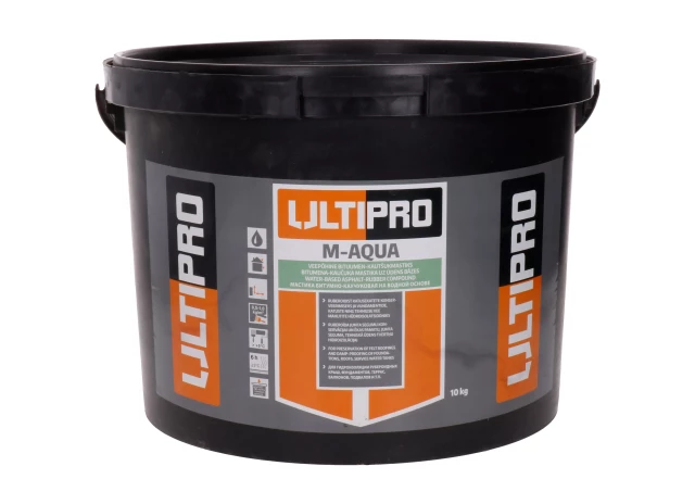 ULTIPRO M-AQUA Water-Based Bitumen-Rubber Mastic 20kg