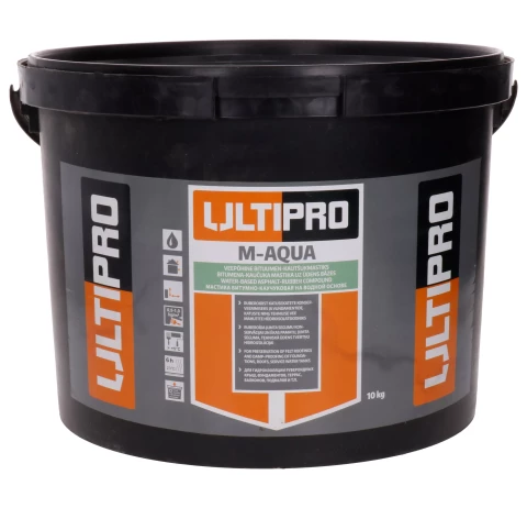 ULTIPRO M-AQUA Water-Based Bitumen-Rubber Mastic 20kg