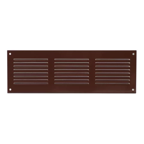 grille metal, 300x100mm, brown
