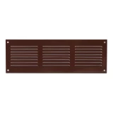 grille metal, 300x100mm, brown