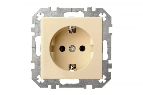 LIREGUS EPSILON sand  socket with side earth without frame