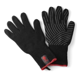 Premium bārbekjū cimdi , izmērs S/M, melns, karstumizturīgs Weber 6669