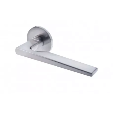 Door handle, Scandinavian, stainless steel tone 60-80mm