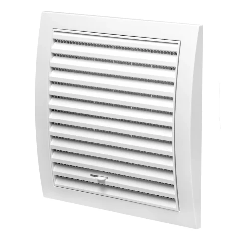 ventilation grille plastic, 190x190mm, adjustable