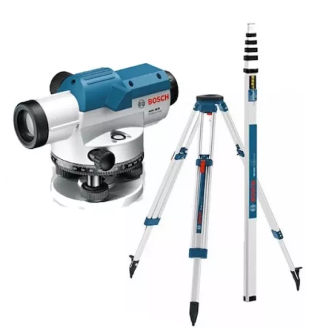 Optiskais nivelēšanas komplekts GOL 26D+BT160+GR500, BOSCH 0601068002