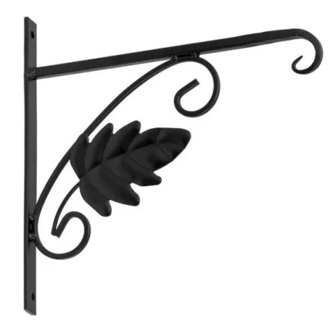 Кронштейн декоративный для кашпо лист