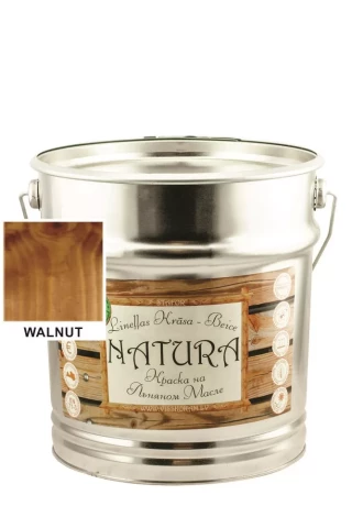 Stafor NATURA 10l riekstkoks  Lineļļas krāsa