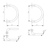 Rokturis Sudrabs L=300