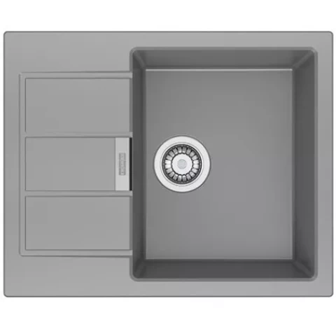 FRANKE virtuves izlietne S2D 611-62 620x500mm Tectonite Urban pelēka 143.0616.345