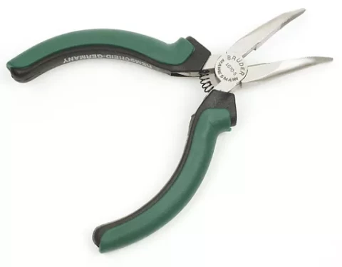 Плоскогубцы bonca заостренная кривая 120 мм mannesmann