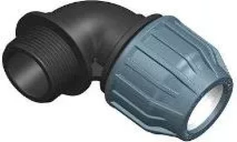 PP Kompresijas līkums 25x¾" (ā) Elysee, Pn10