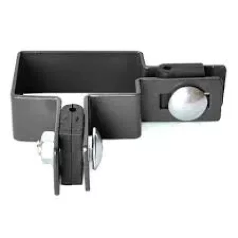 Stūra stiprinājums žogu panelim RAL7016 pelēks