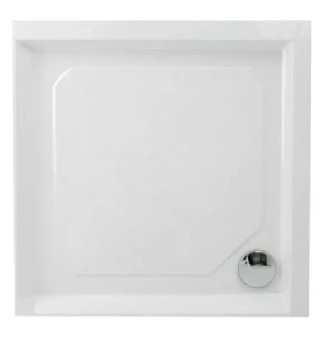 PAA dušas paliktnis CLASSIC KV  90x90 cm ar paneli ,  balts  KDPCLKV90/00 CL KV 90