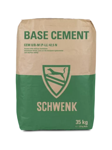 Композиционный портландцемент SCHWENK ECO2 CEM II/B-M (P-LL) 42,5 N, 35 кг