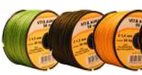 Cord marking twisted red-white D1.5mm/50m, polypropylene multifillament high tenacity, coil, breaking load 36 kg