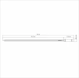 TRAMONTINA Шампур 95 см, лезвие из нержавеющей стали c деревянной ручкой.