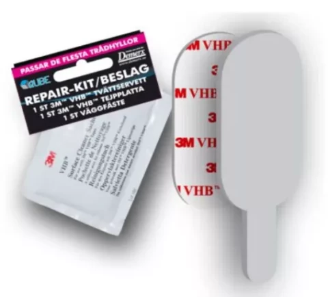 Repair kit with VHB QUBE, Duschy 42441