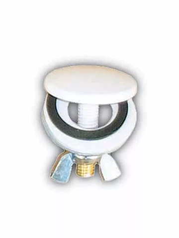 Dekorat.korķis izlietnes caur.d50mm BALTS