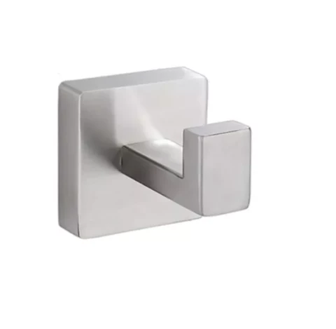 Hook 50x50x45 mm, brushed silver