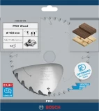 Zāģripa kokam PRO Wood 160 x 20/15.875 x 1.5/1.0mm T24 BOSCH 2608837676