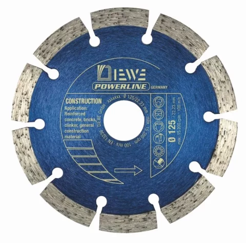 Dimanta ripa celtn. mater., DIEWE power line 125/22.23