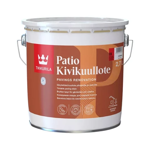 Tikkurila PATIO KIVIKUULLOTE 2.7L Paving Stain