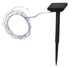 LED nano wire with solar cells Star Trading Dew Drop 5M 50LED IP44