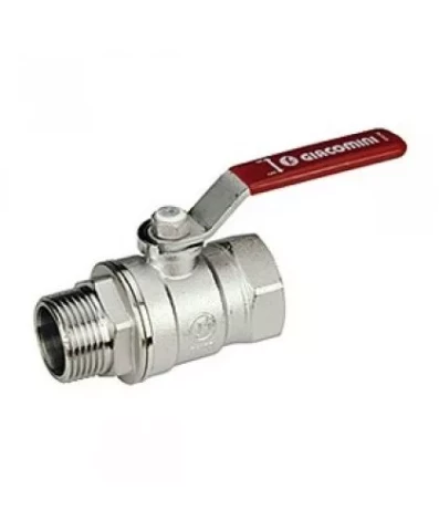 Lodveida ventilis 1/2" FM,  garais rokturis Giacomini