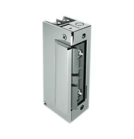 Elektriskais aizcirtējs pelēks 12V - plāksnes izm. 250x25x0.3, elektr.mehān.izm.67x28x21