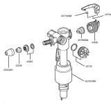 Grohe uzpildes mehānisms 37095000