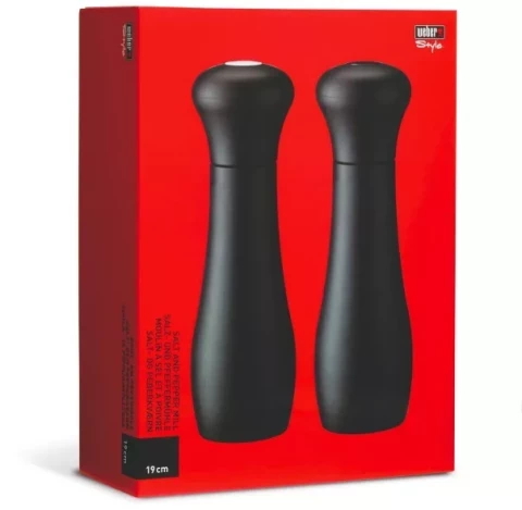 WEBER Premium salt and pepper mill set, 17093