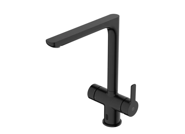 Gustavsberg kitchen sink mixer with sensor Estetic Duo, matte black, GB4120835653