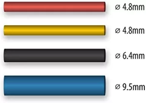 Furno izolācijas caurules 4.8-12mm, WAGNER 2370676