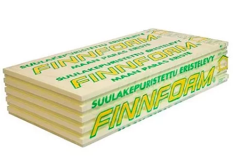 Ekstrudēts polistirols FINNFOAM XPS FL300 70x585x1235 PX 5loksnes/3.6124m2/pakā 70loksnes/paletē