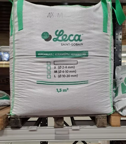Keramzīts LECA 1500L maiss M (4-10mm)