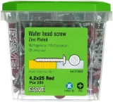 ESSVE монтажные шурупы 4.2x25 красный 250 шт/уп, 573628